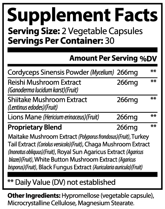 Mushroom 10:1 Extract