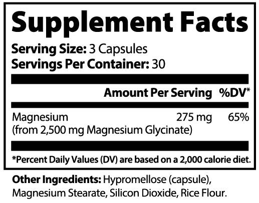 Magnesium Glycinate - Chelated