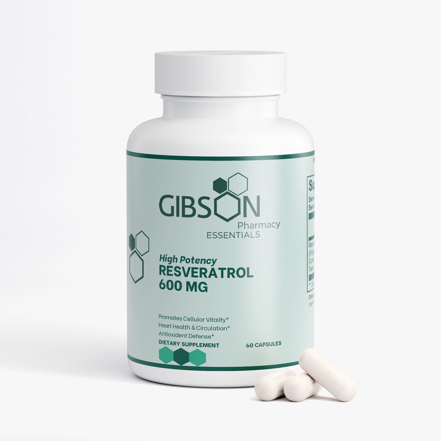 Resveratrol 50% 600 MG High Potency