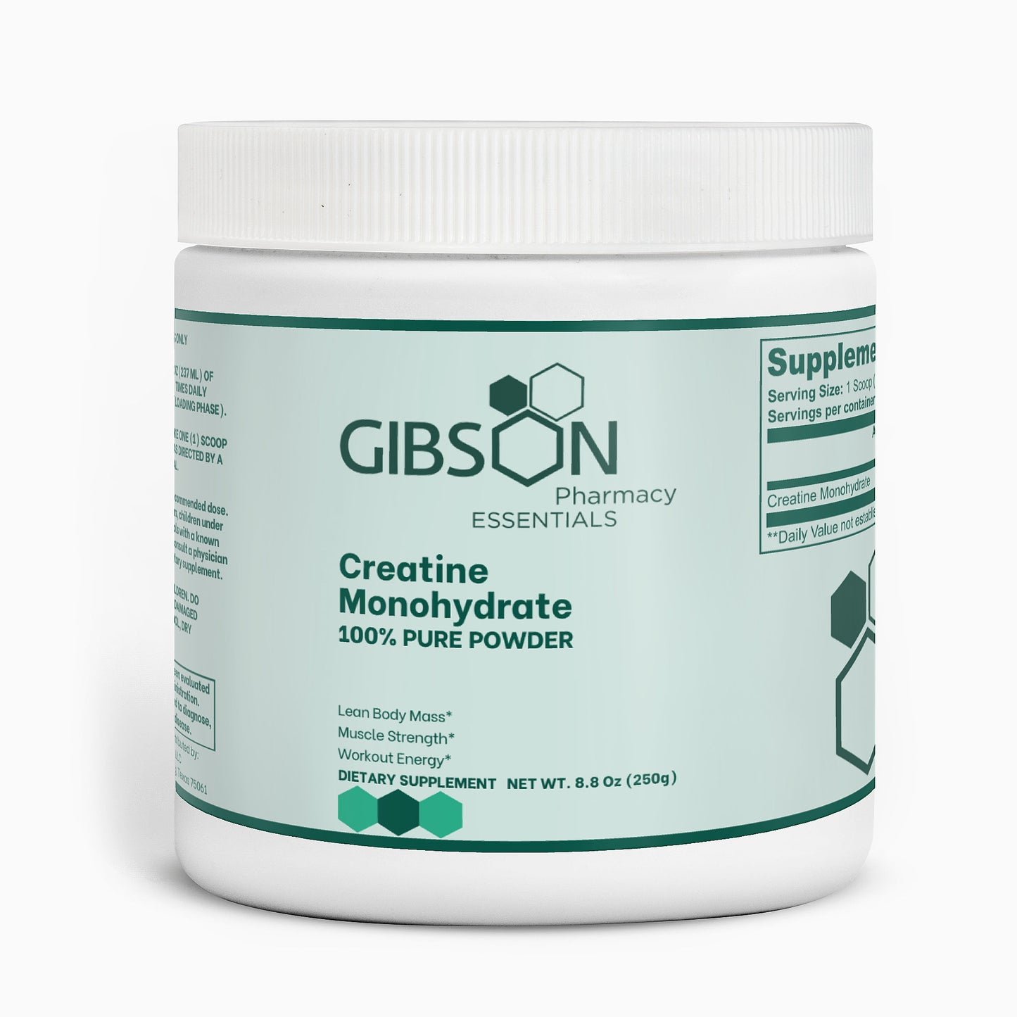 Creatine Monohydrate 100% Pure Powder