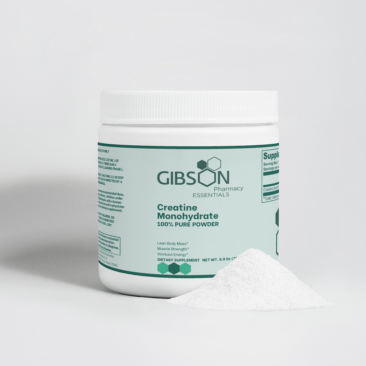 Creatine Monohydrate 100% Pure Powder