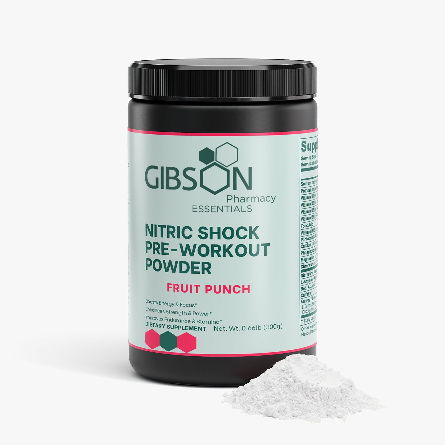 Nitric Shock Pre-Workout Powder - Fruit Punch