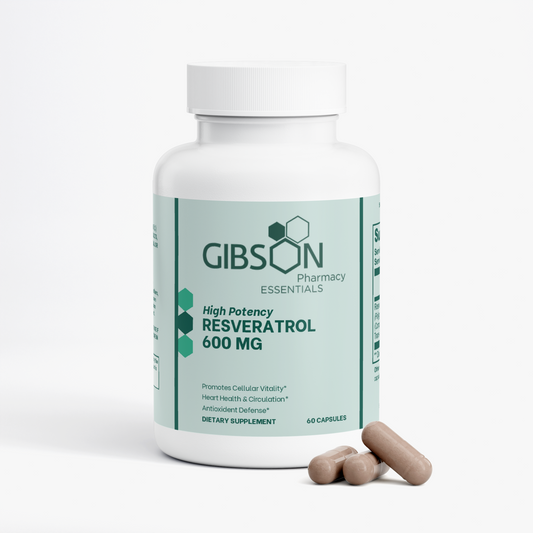 Resveratrol 50% 600 MG High Potency