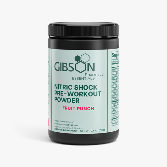 Nitric Shock Pre-Workout Powder - Fruit Punch