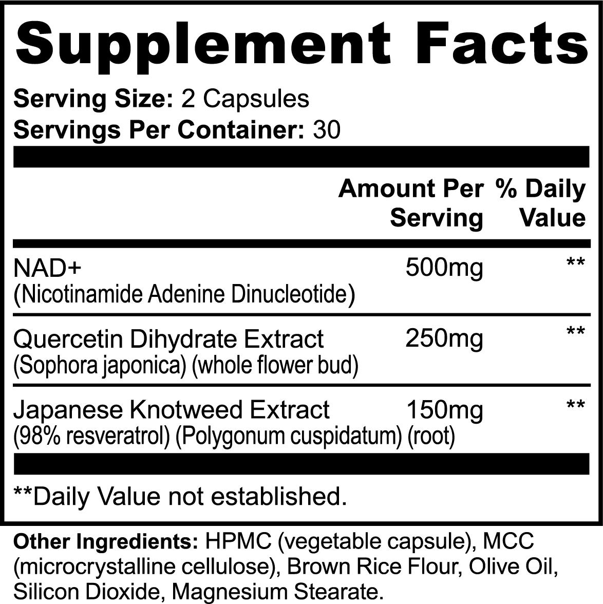 NAD+ Complex
